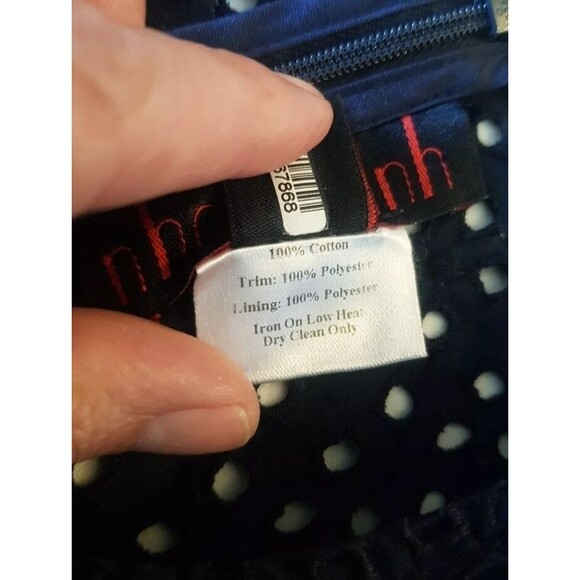 NHA KHANH Womens Dress Size 10 Bell Shaped Eyelet Lace Southernbell Bohowestern - Picture 10 of 13